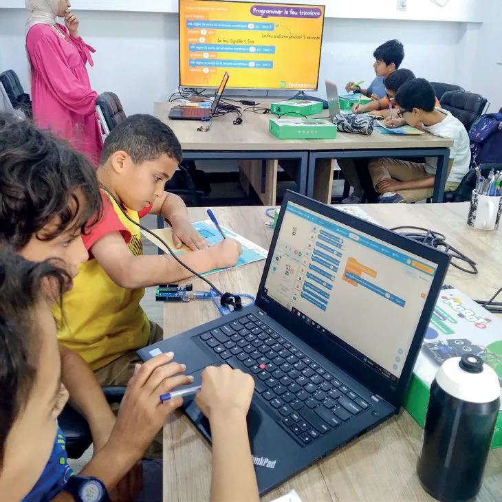 Primary, middle and high schools, training centres