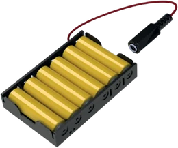 6 AA battery holder